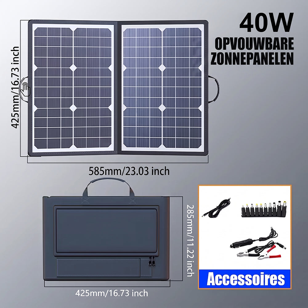 SolariFol Opvouwbaar Zonnepaneel