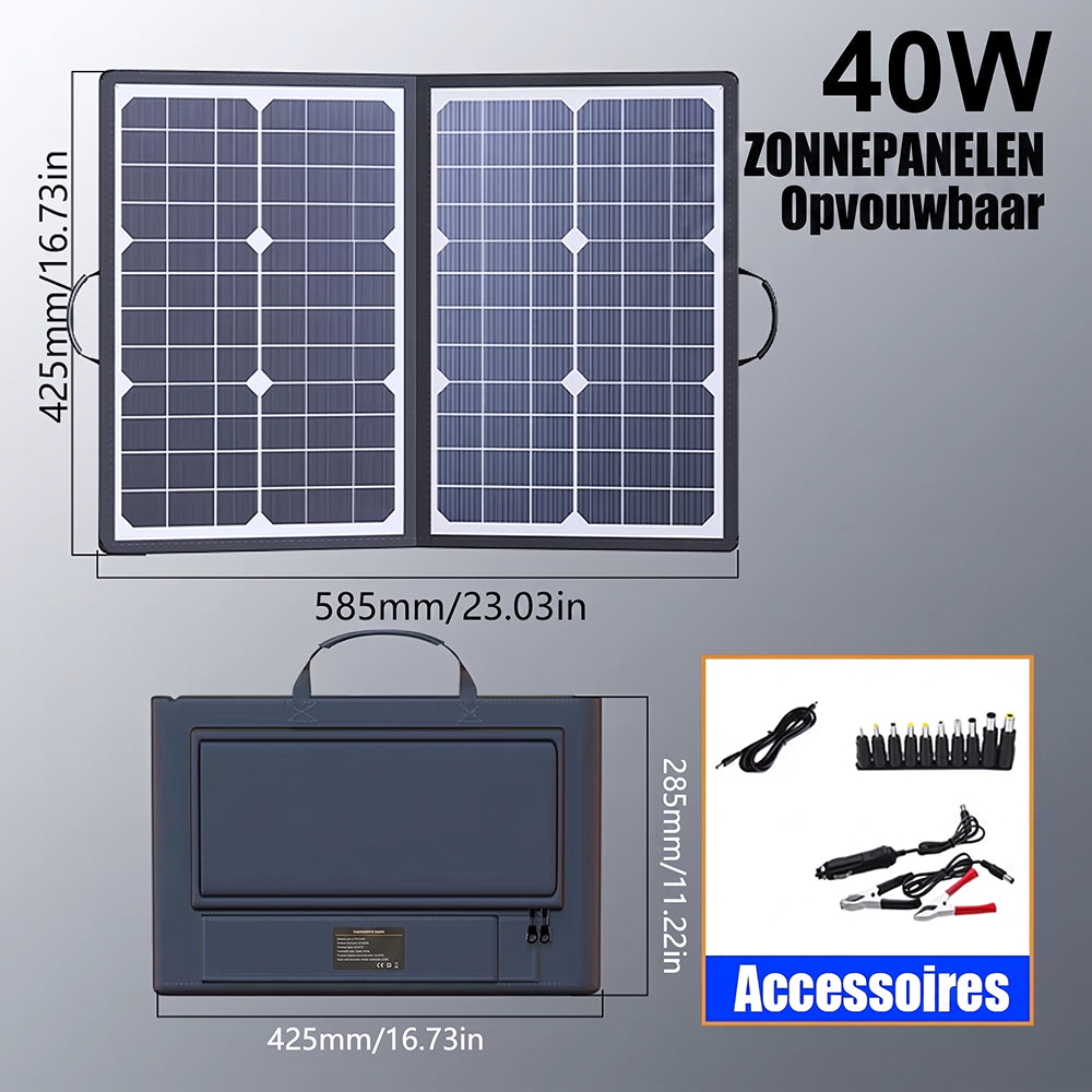 SolariFol Opvouwbaar Zonnepaneel