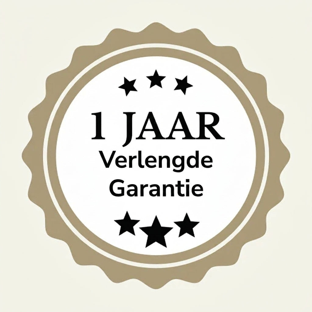 GRATIS + 1 JAAR verlengde garantie