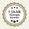 GRATIS + 1 JAAR verlengde garantie