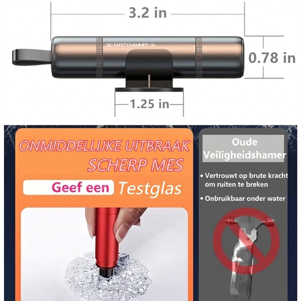 GlasiTeki Veiligheidshamer