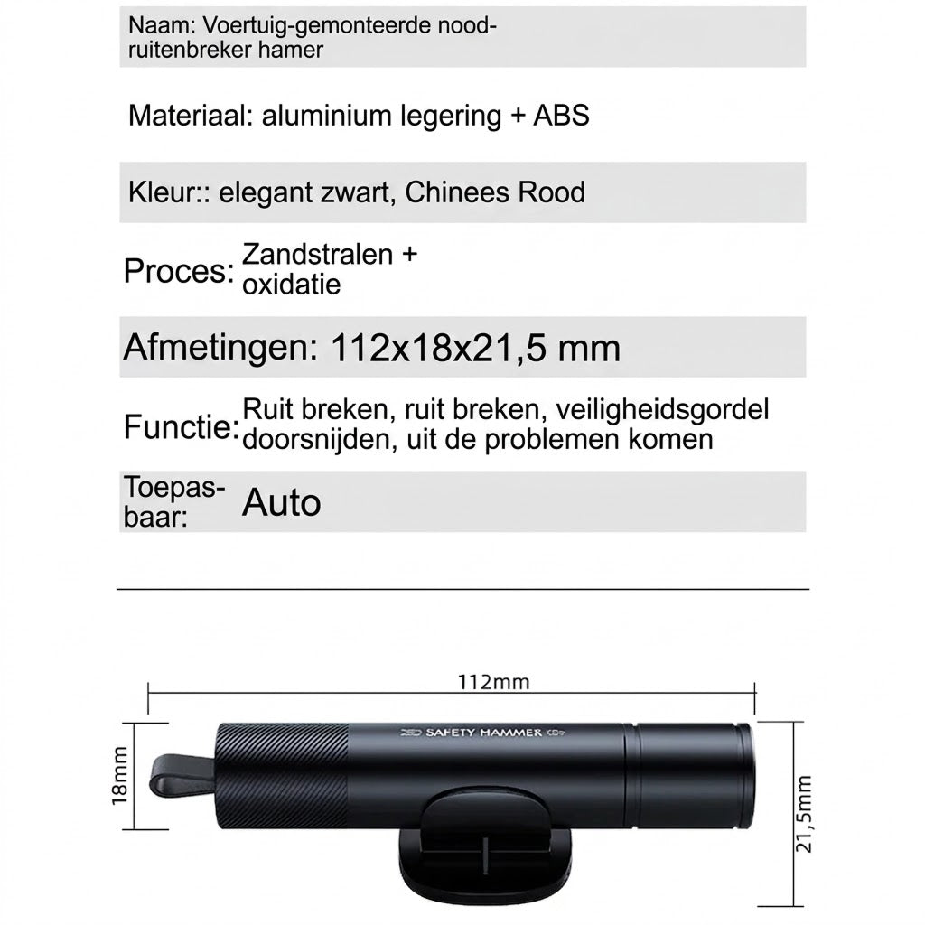 GlasiTeki Veiligheidshamer
