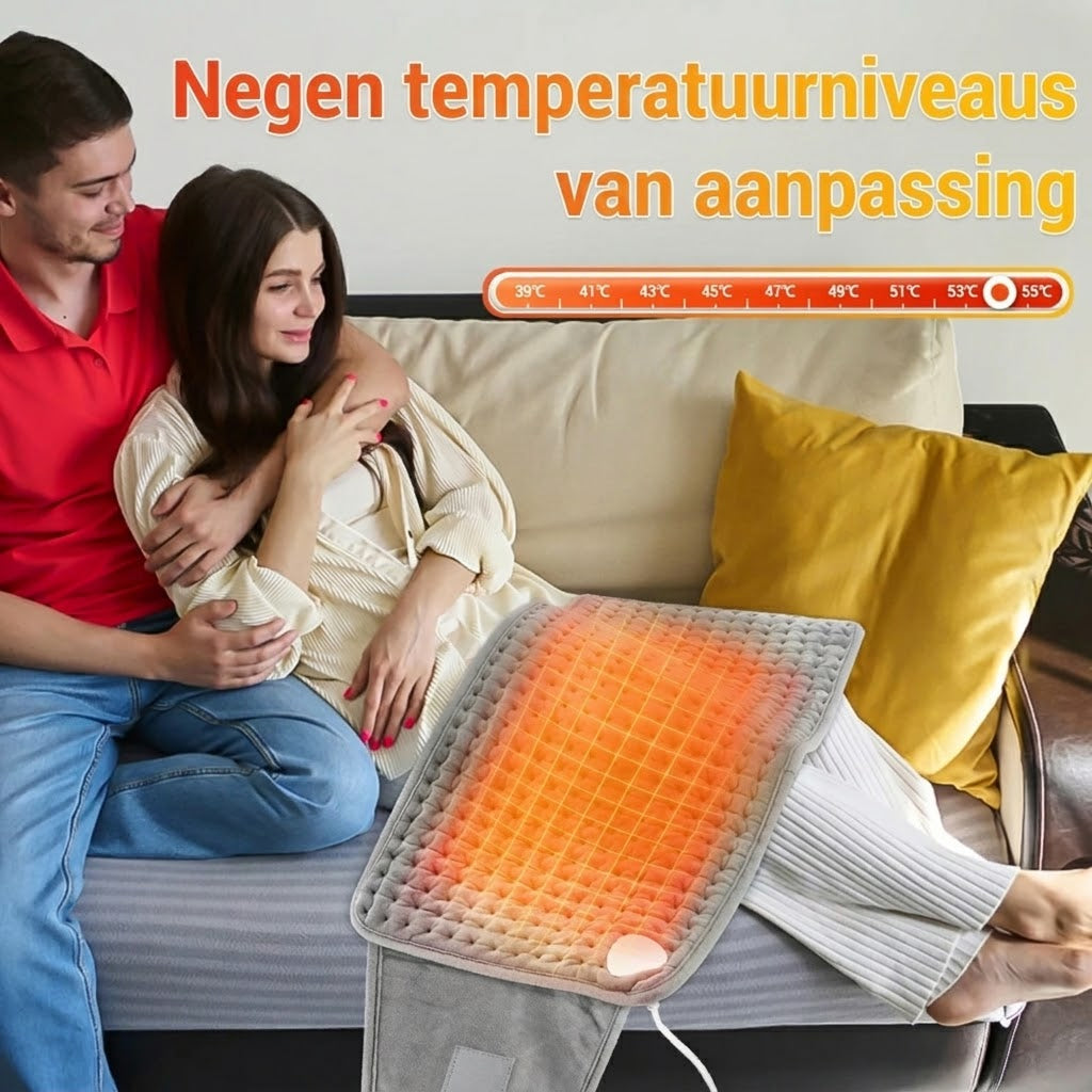 PaddiHeat Elektrisch Verwarmingskussen met Tailleband