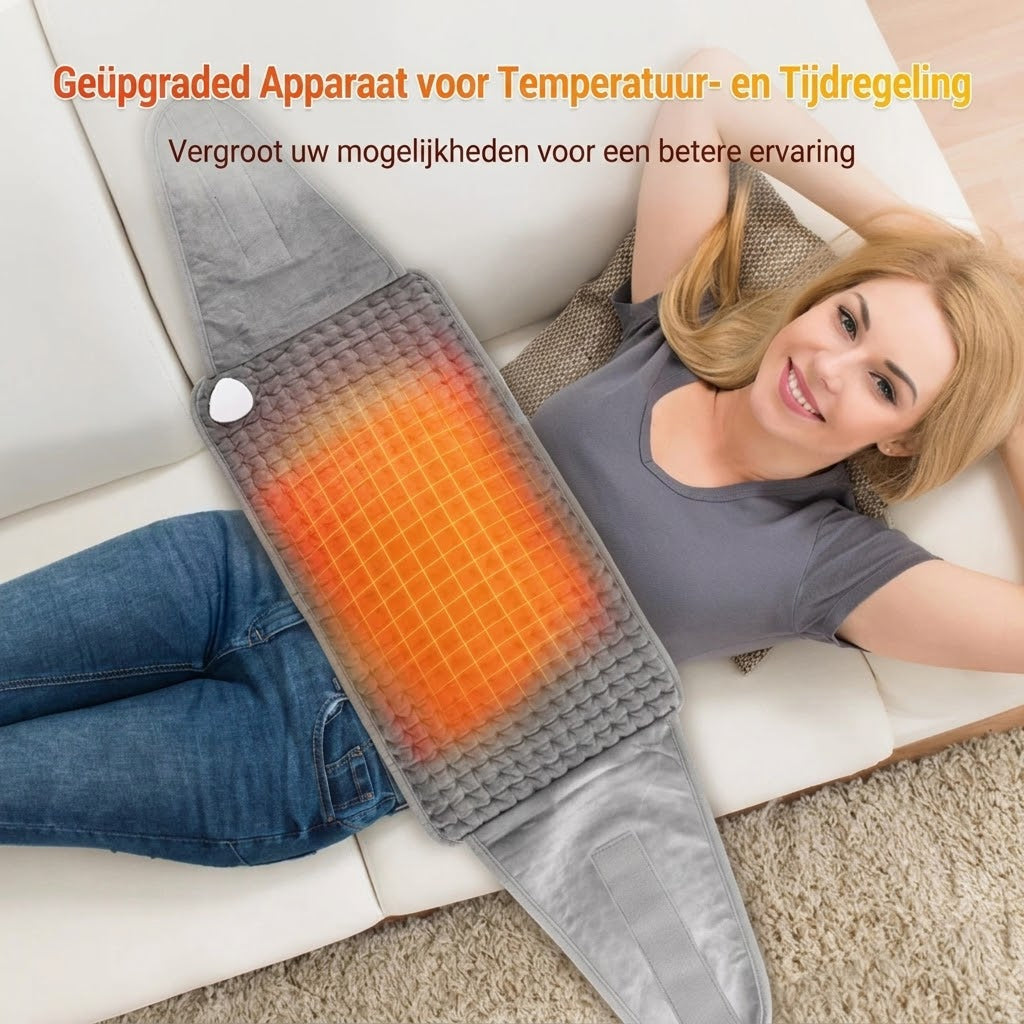 PaddiHeat Elektrisch Verwarmingskussen met Tailleband