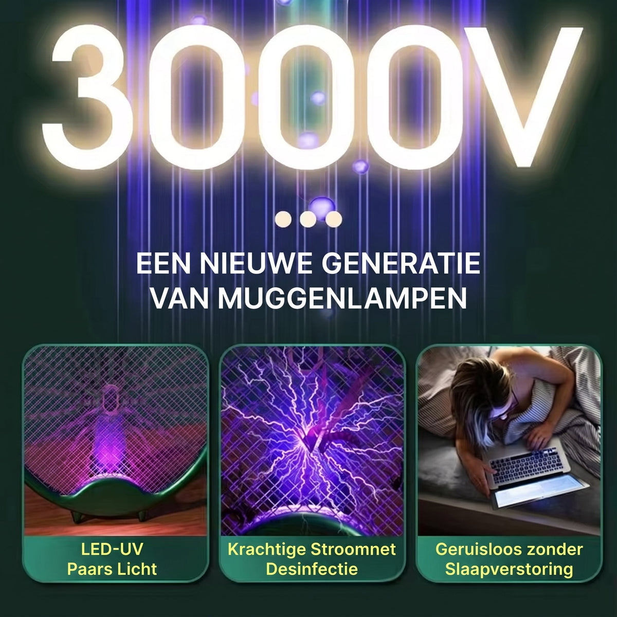 VoltoSwat Elektrische Vliegenmepper